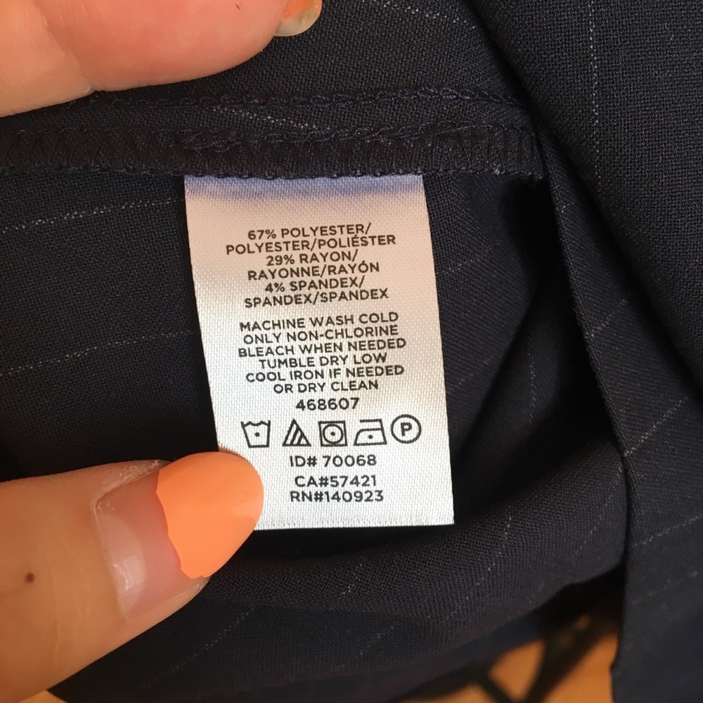 NWT Navy Blue Work Dress - Picture 3 of 4